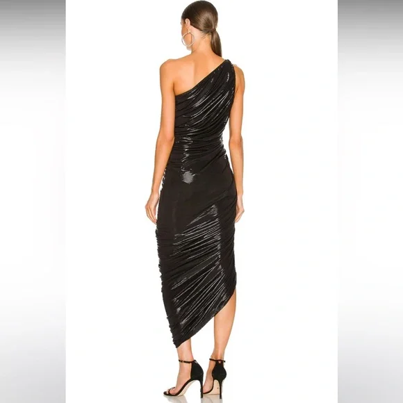REVOLVE Norma Kamali Diana Gown in Black